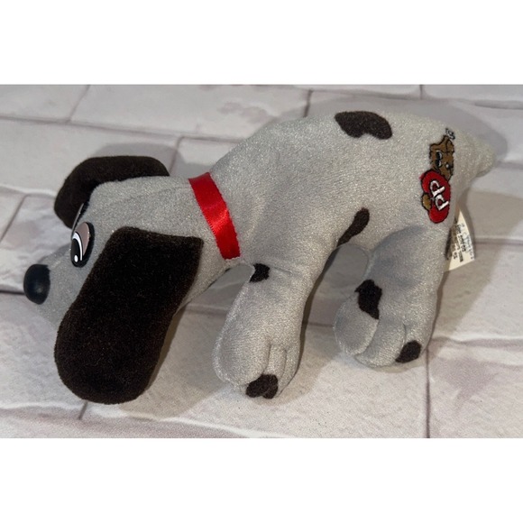 Tonka Other - Vintage Tonka Pound Puppies Grey Spotted Dog Plush 1980s Retro‎ Toy 4042 11